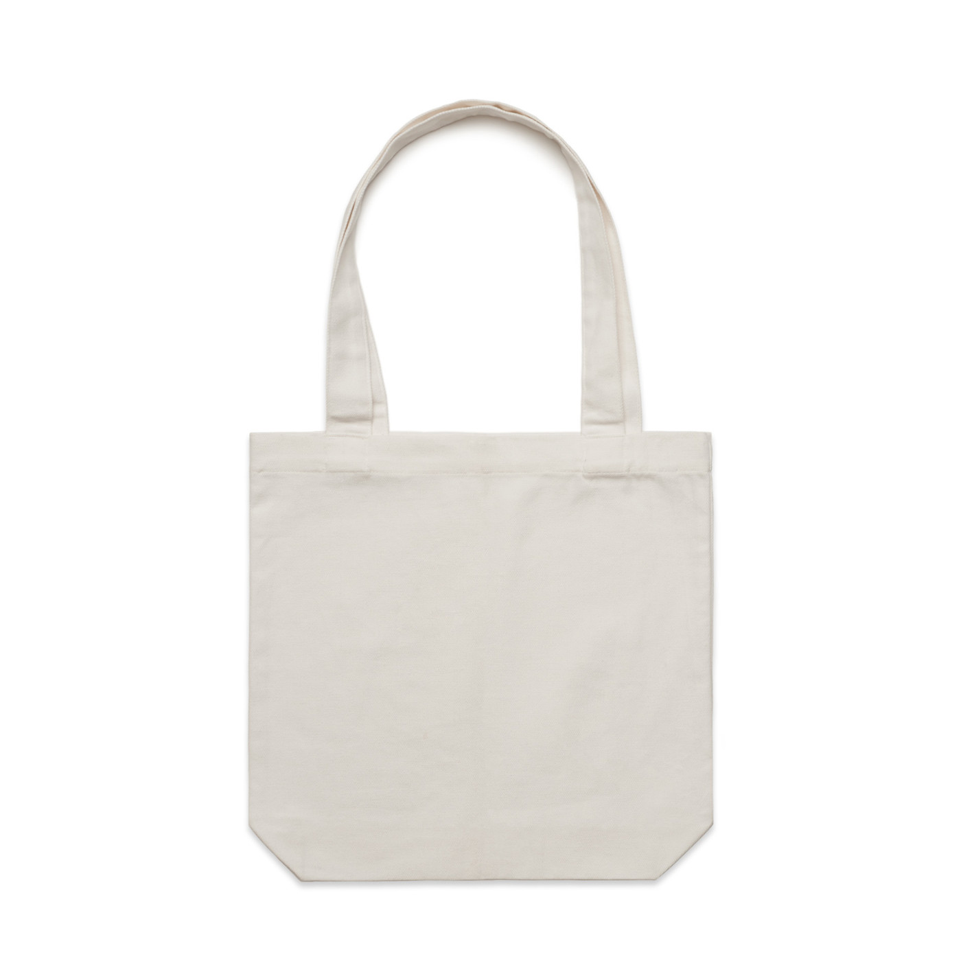 AS Colour Carrie Tote 1001 in Natural, unmarked, before embroidery.